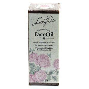 Luxy Bio Rose Face Oil 30 ml Rich Rose Essential Oil from Isparta Turkey